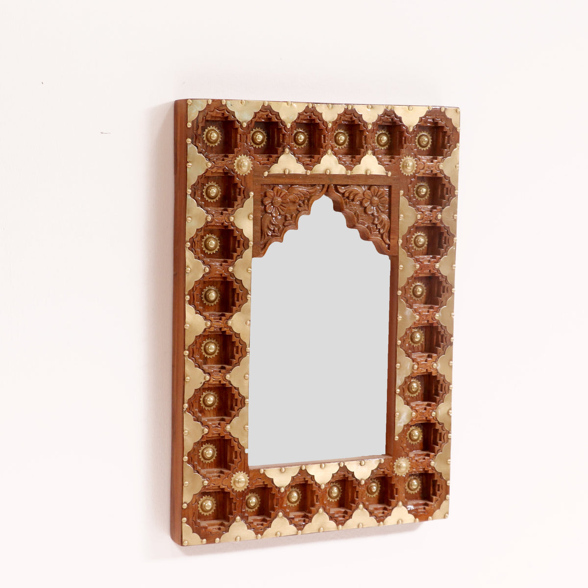 Alora Carved Wall Mirror — view 3