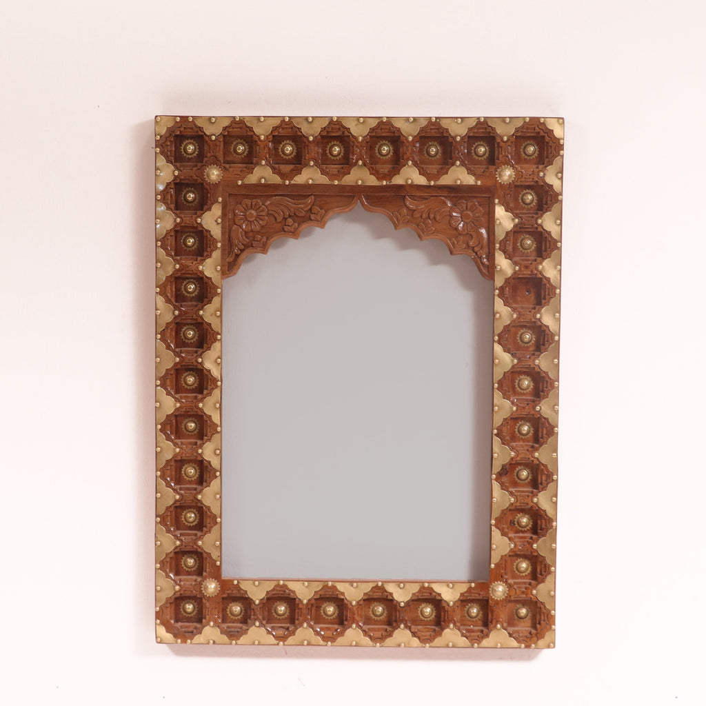 Alina Solid Wood Wall Mirror — view 2
