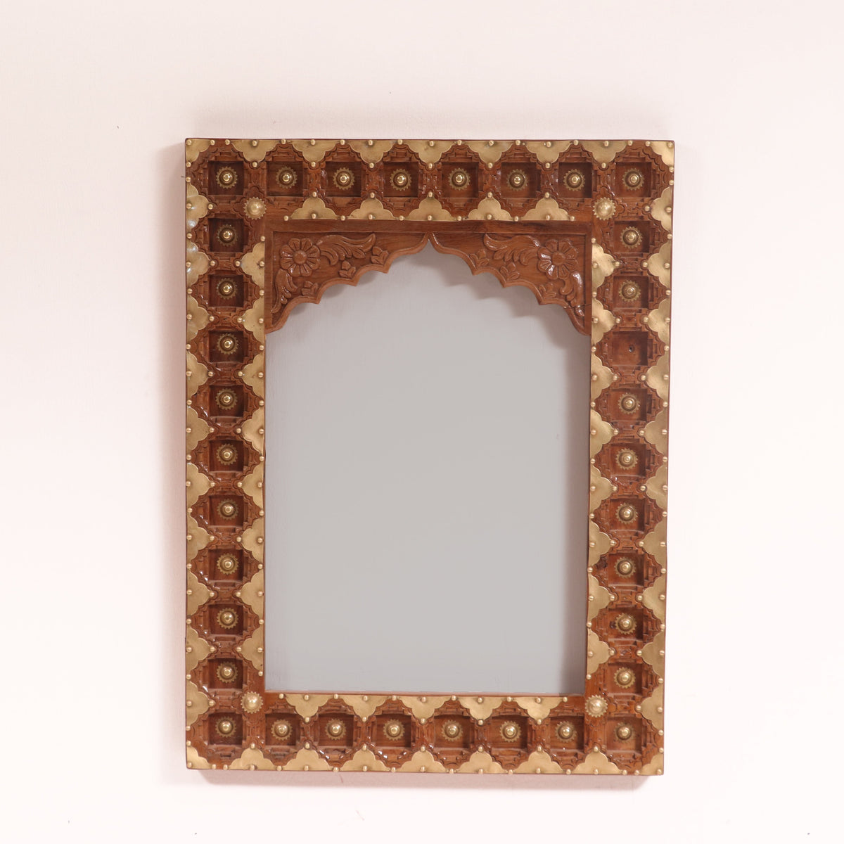 Alina Solid Wood Wall Mirror — view 2