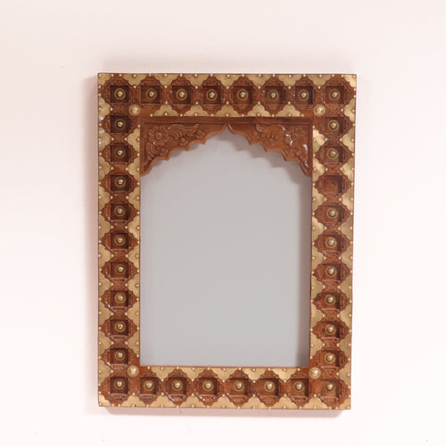 Alina Solid Wood Wall Mirror — view 2