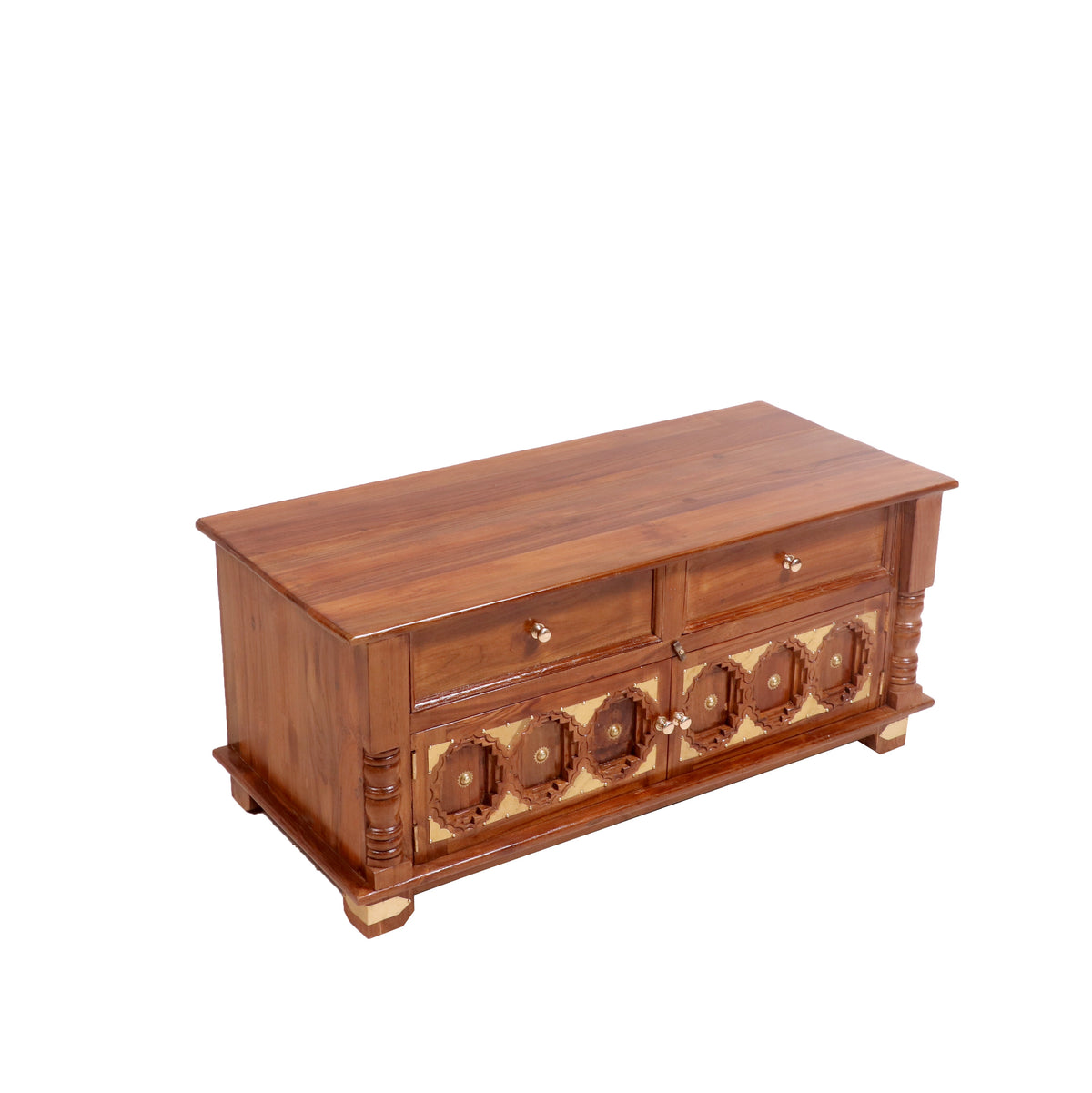 Flora Carved Drawer Chest — view 3