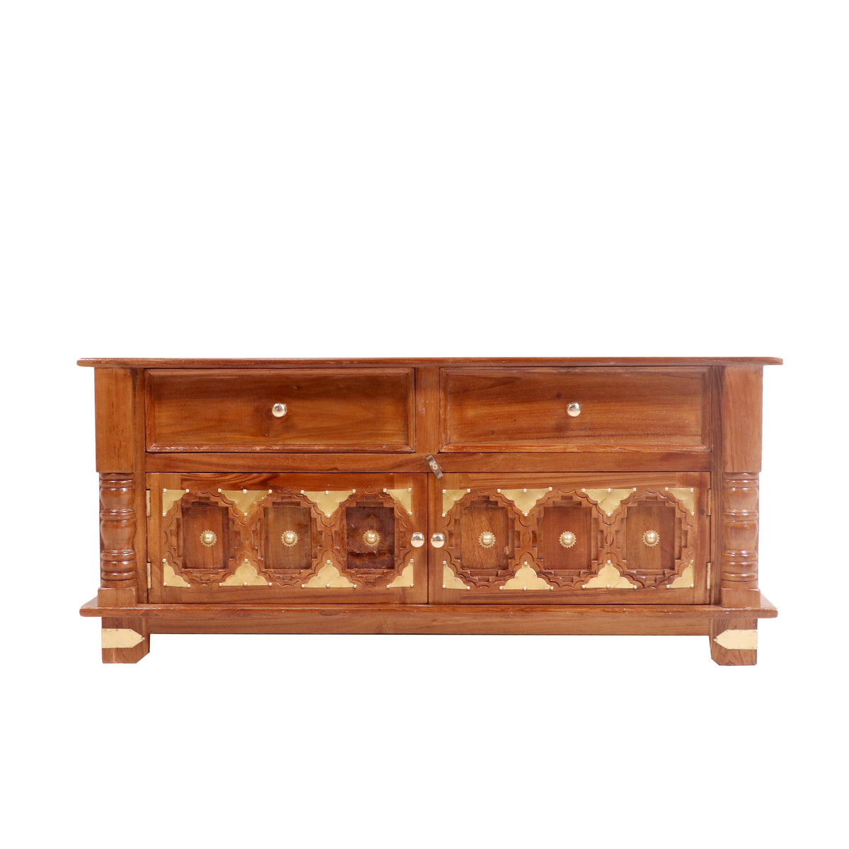 Flora Carved Drawer Chest — view 2