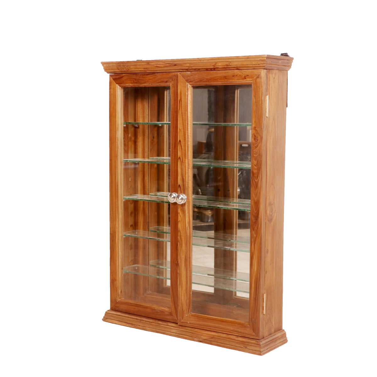 Nell Solid Wood Storage Cabinet — view 1