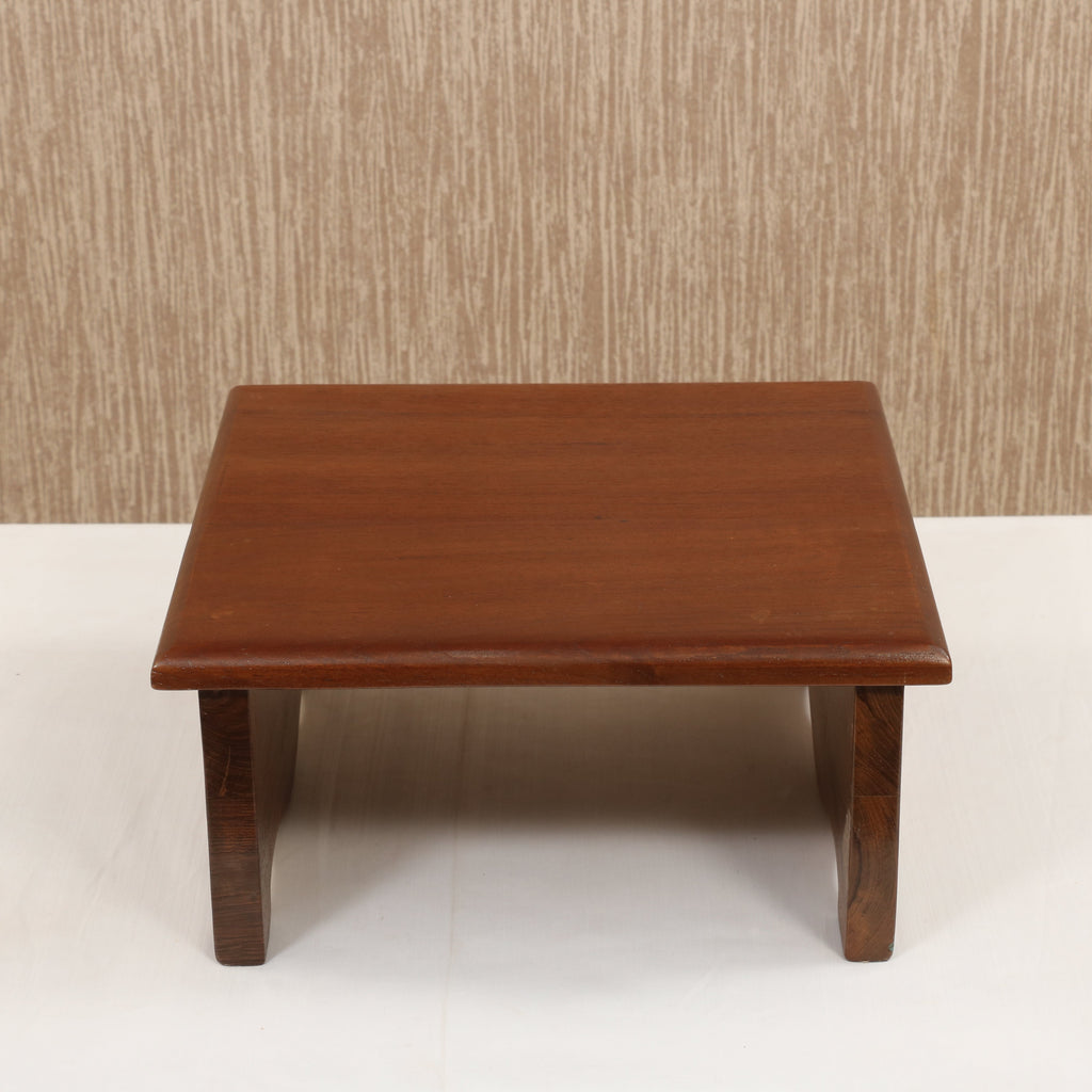 Saffron Solid Wood Bajot Table — view 3