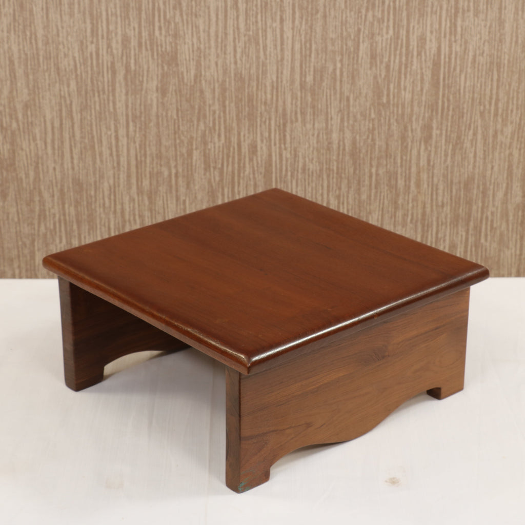 Saffron Solid Wood Bajot Table — view 1