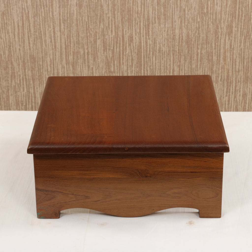 Saffron Solid Wood Bajot Table — view 4