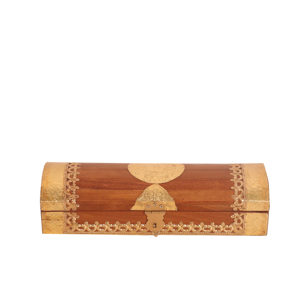 Fiora Solid Wood Storage Box — view 2