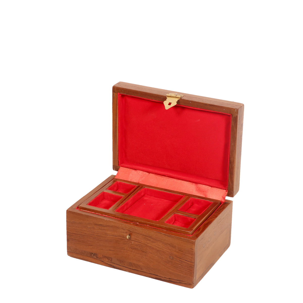 Emery Solid Wood Jewellery Box — view 3