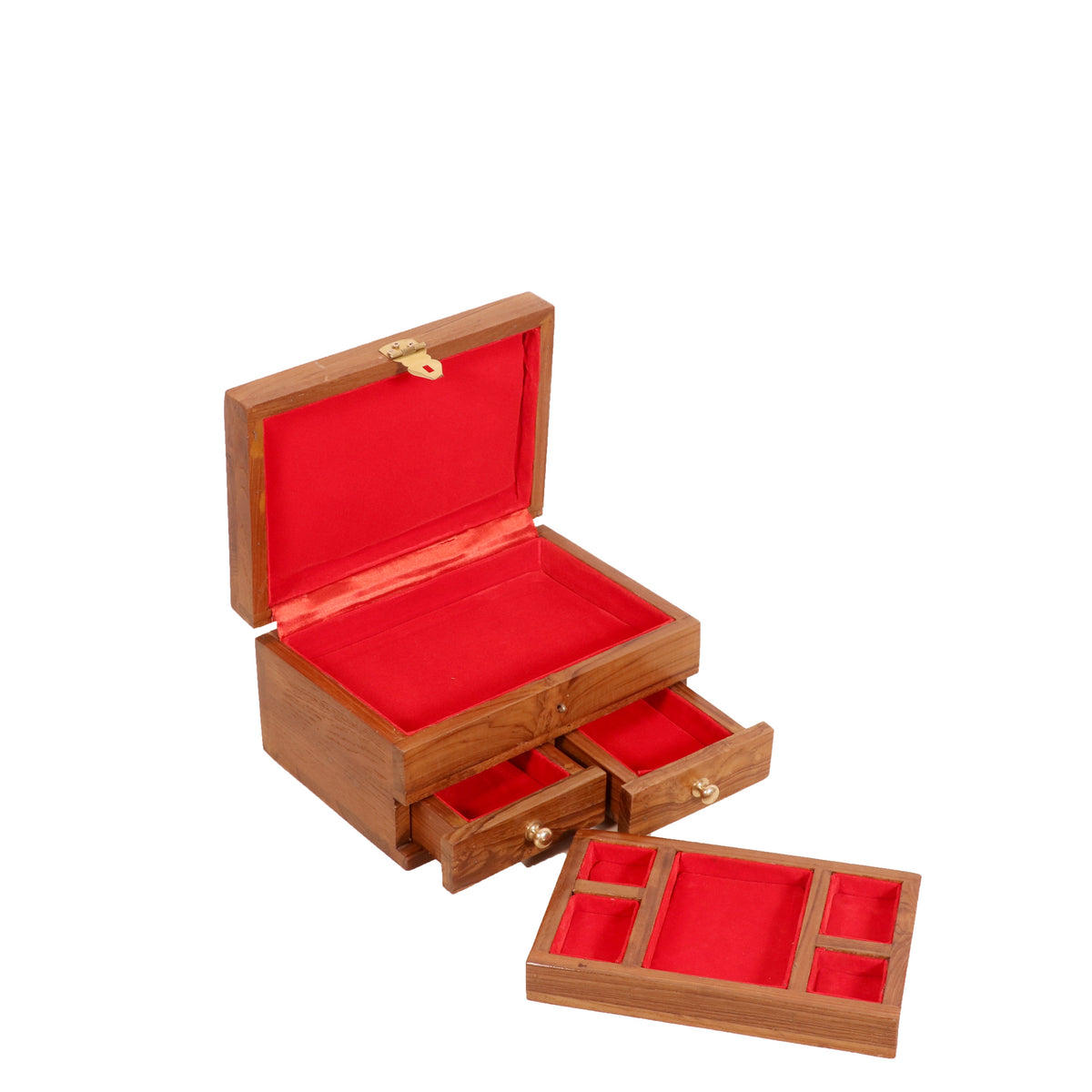 Elodie Solid Wood Jewellery Box — view 2