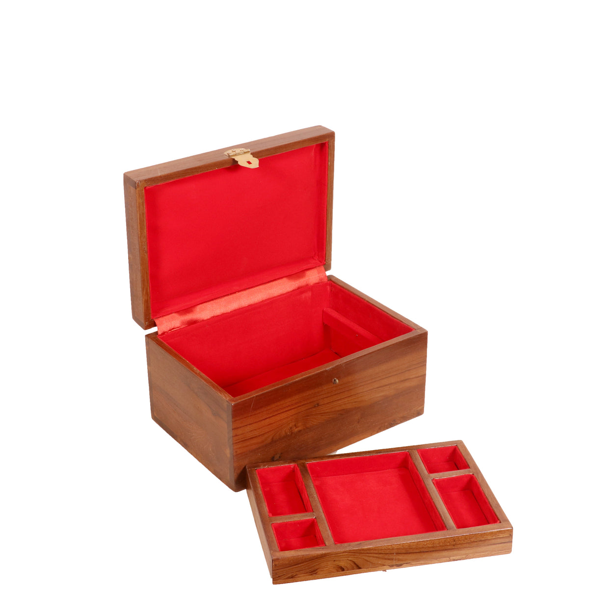 Elise Solid Wood Jewellery Box — view 1