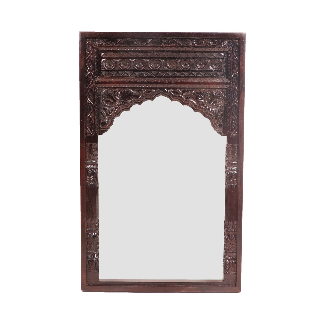 Leonie Carved Wall Mirror — view 2