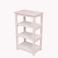 Aurelia White Storage Rack — view 1