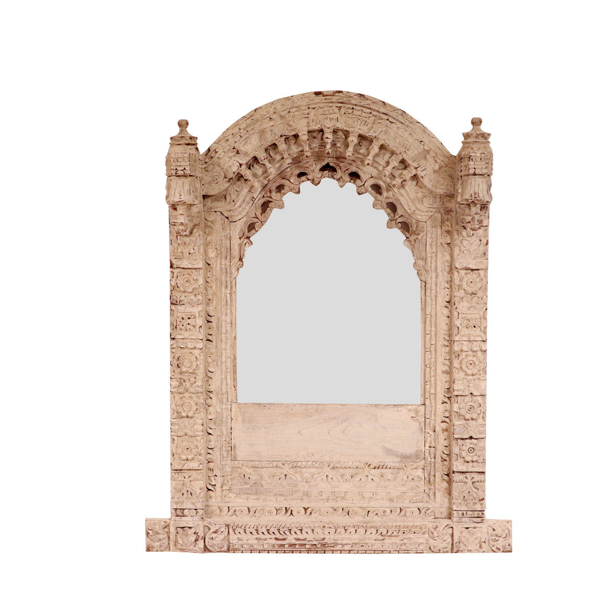 Adira Solid Wood Wall Mirror — view 1