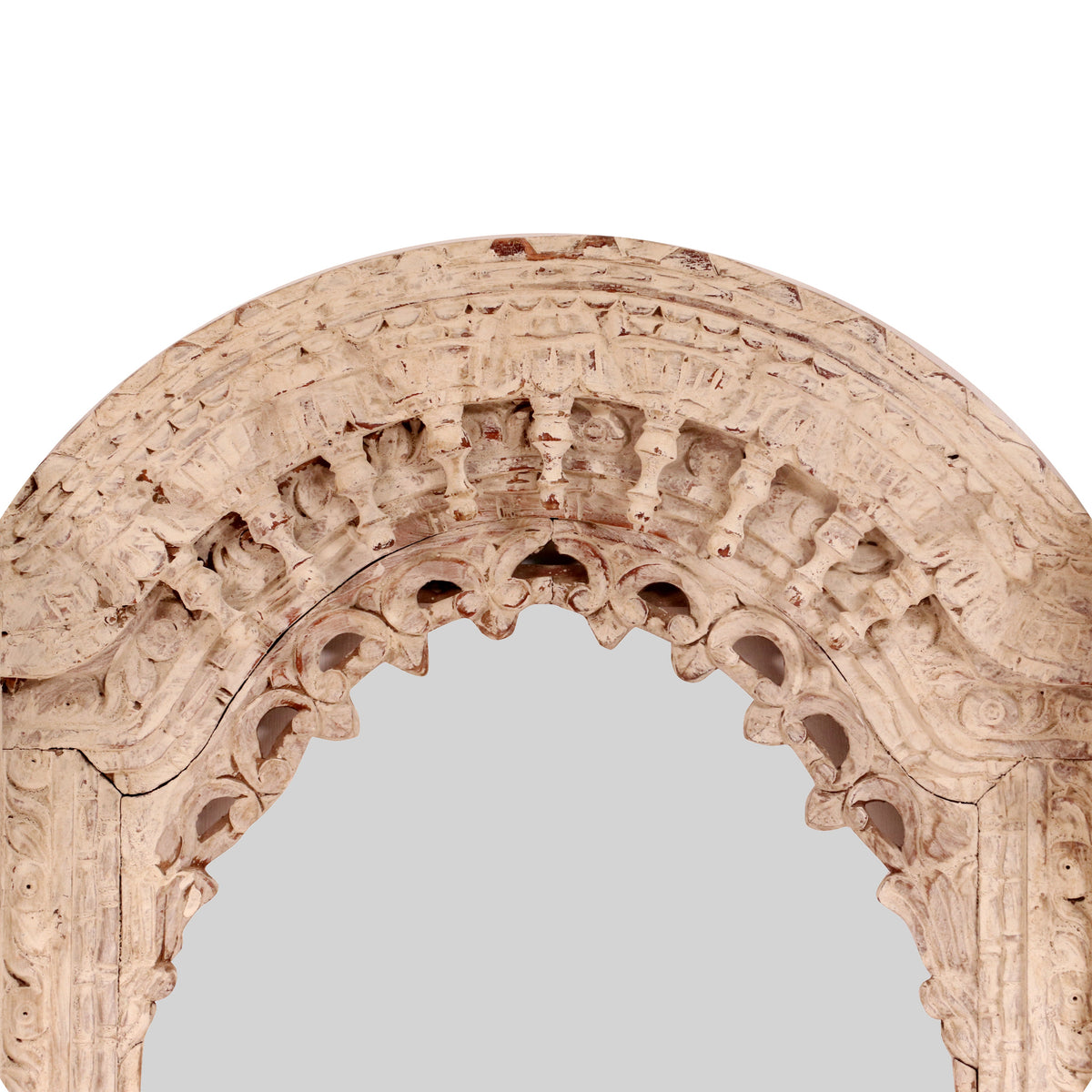Adira Solid Wood Wall Mirror — view 4