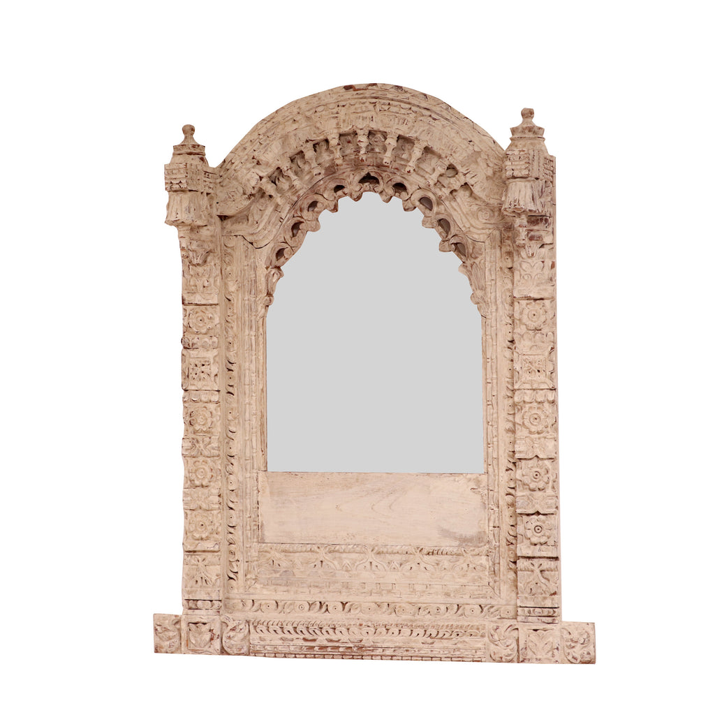 Adira Solid Wood Wall Mirror — view 2