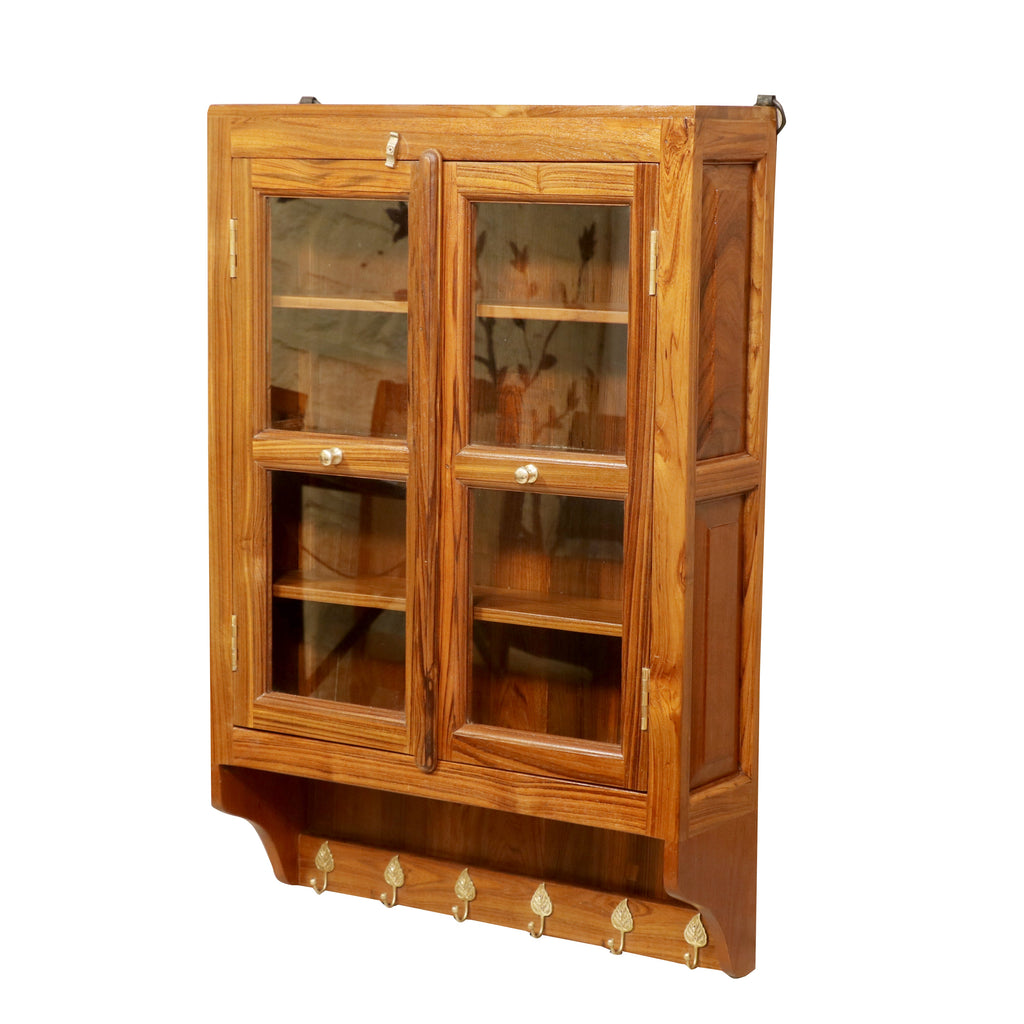 Helena Glass Panel Wall Cabinet — view 1