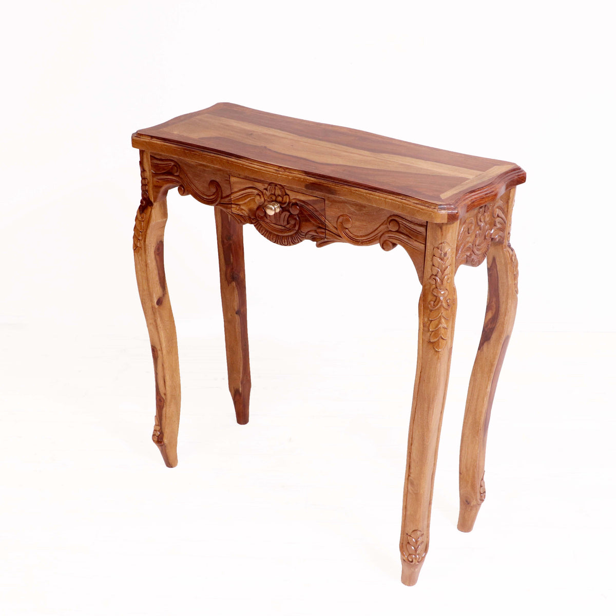 Lyra Carved Console Table — view 5