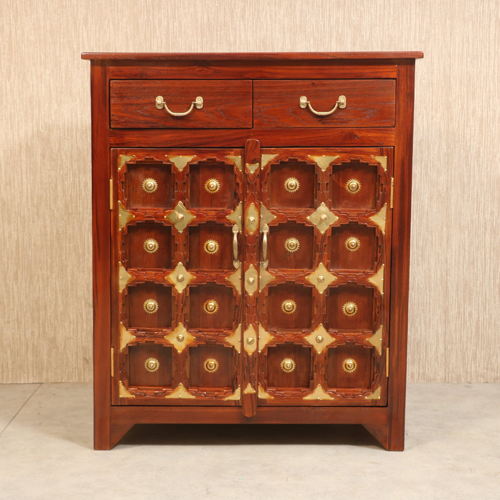 Adira Carved Storage Cabinet — view 4