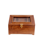 Estelle Glass Panel Storage Box — view 2