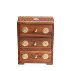 Amara Solid Wood Brass Detail Drawer Chest - product image 3