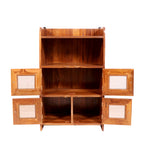 Nola Glass Panel Storage Cabinet — view 4
