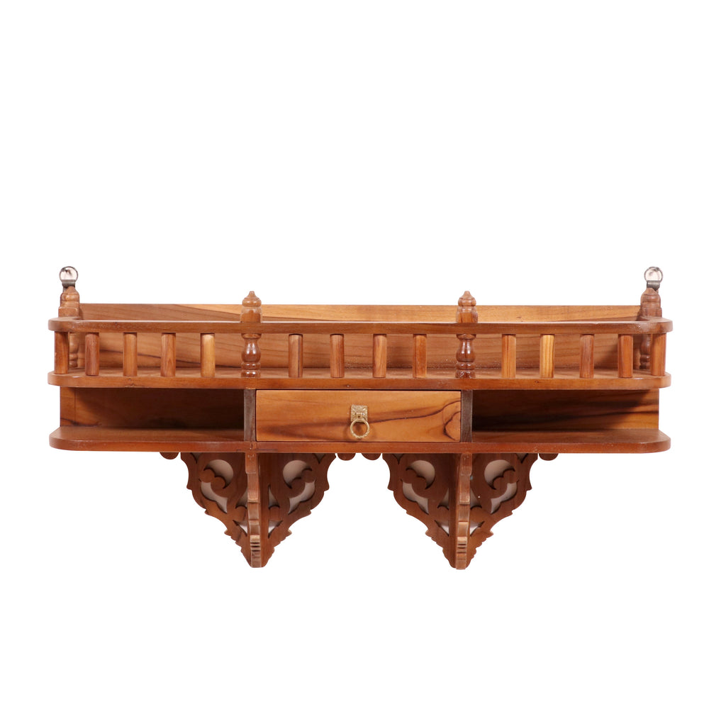 Adira Solid Wood Wall Shelf — view 6