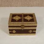 Arlo Vintage Gold Jewellery Box — view 7
