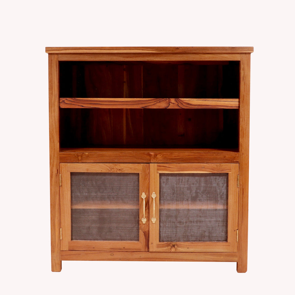 Lumi Solid Wood Storage Cabinet — view 2