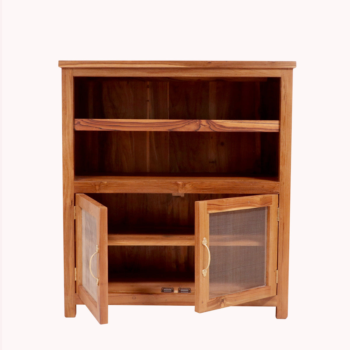 Lumi Solid Wood Storage Cabinet — view 1