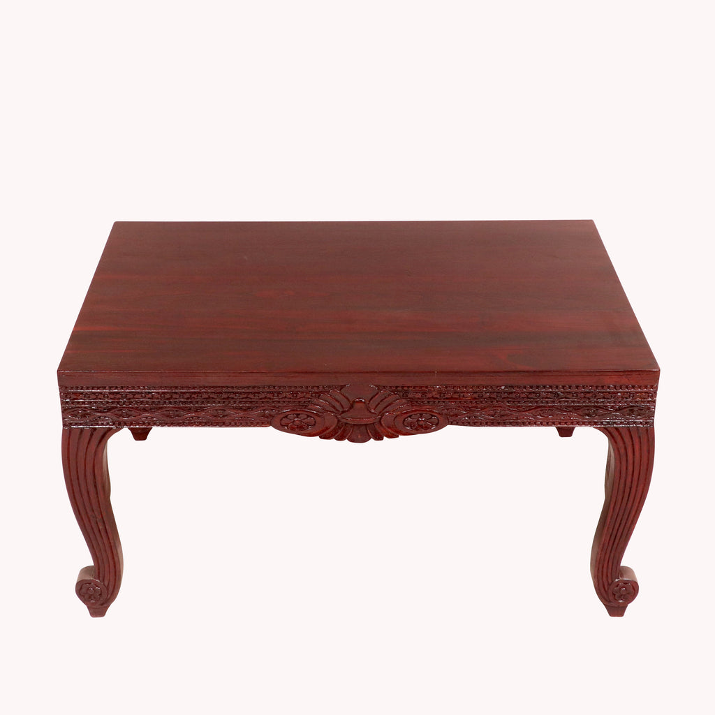 Nora Carved Coffee Table — view 2