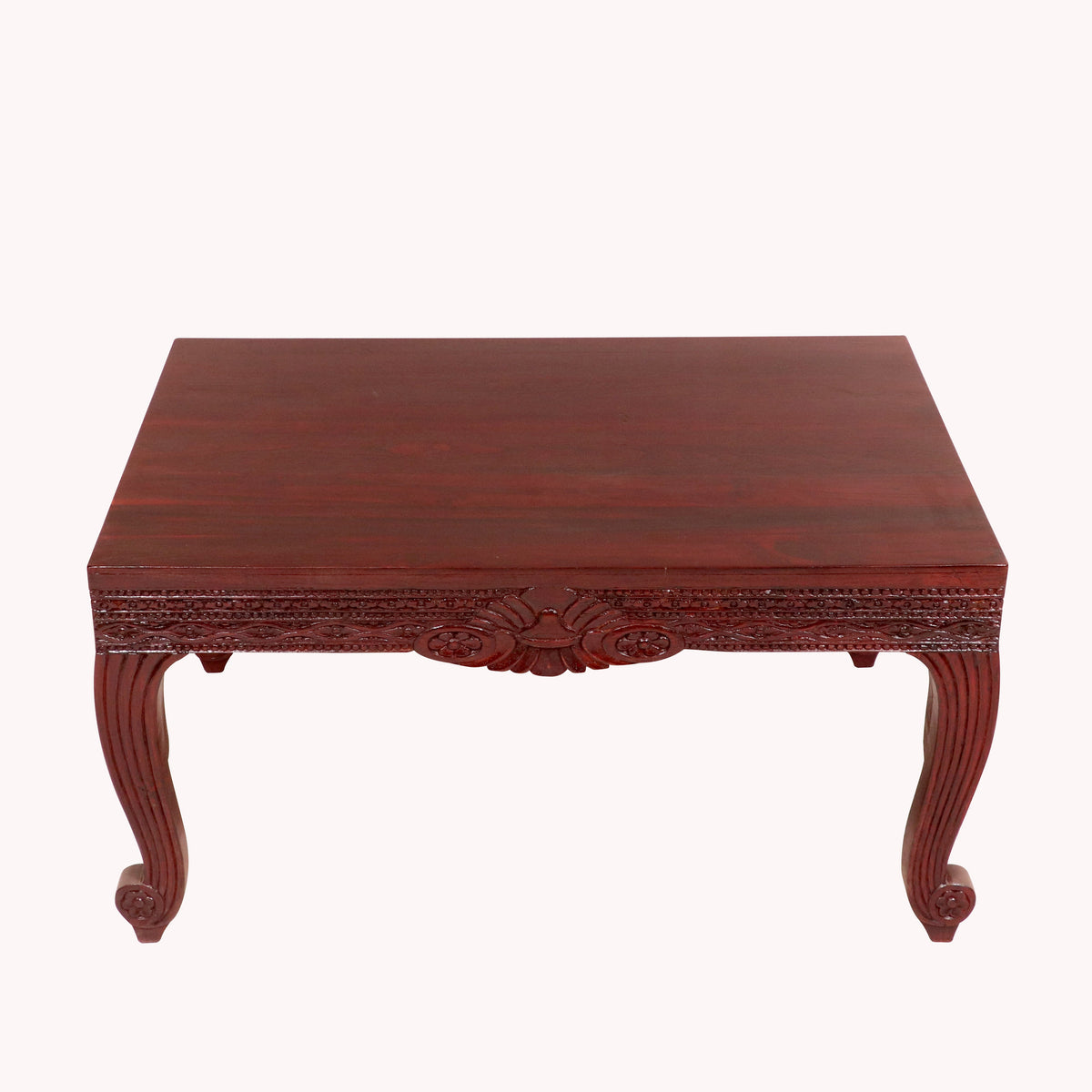 Nora Carved Coffee Table — view 2