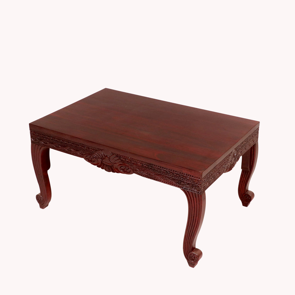 Nora Carved Coffee Table — view 4