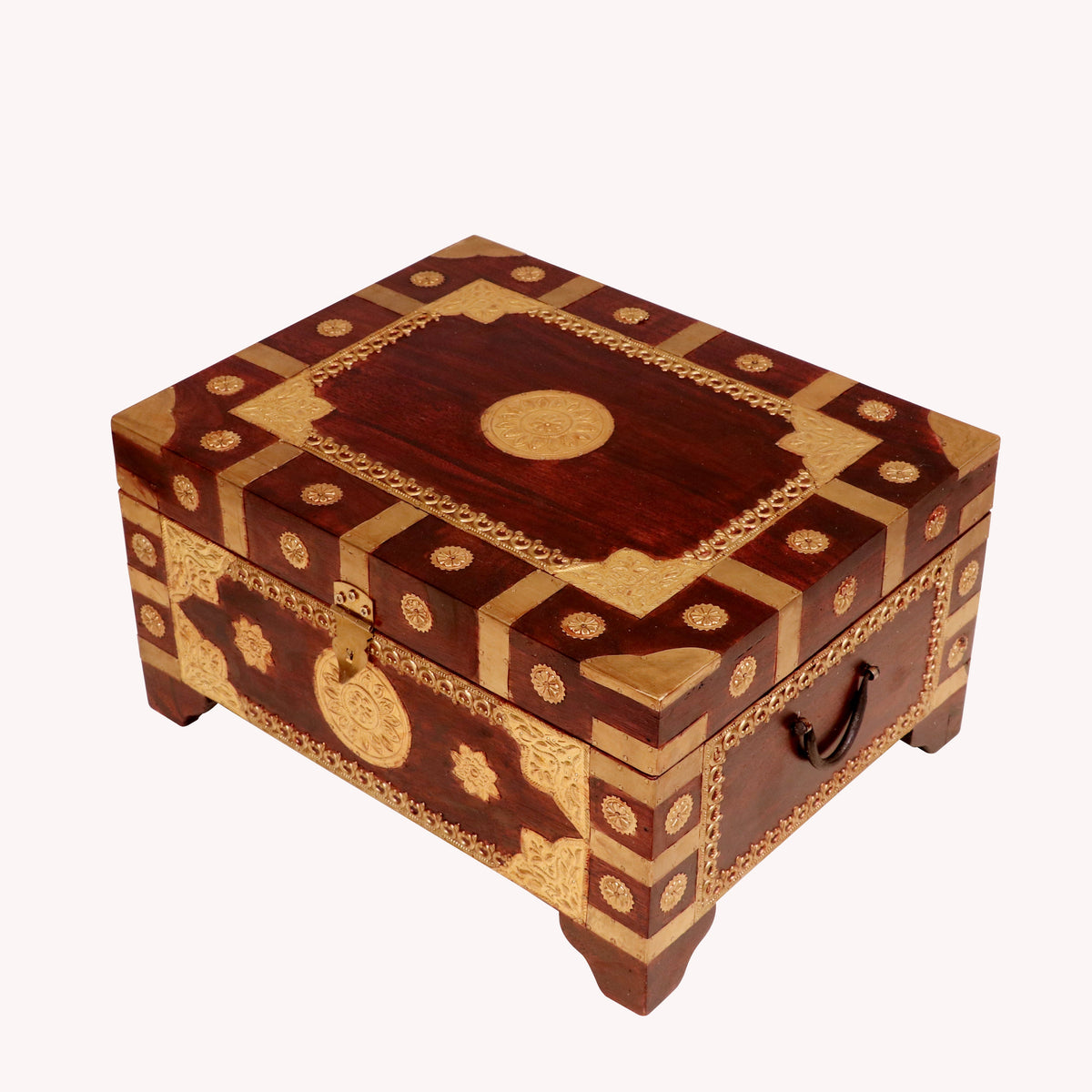 Elodie Solid Wood Storage Box — view 1