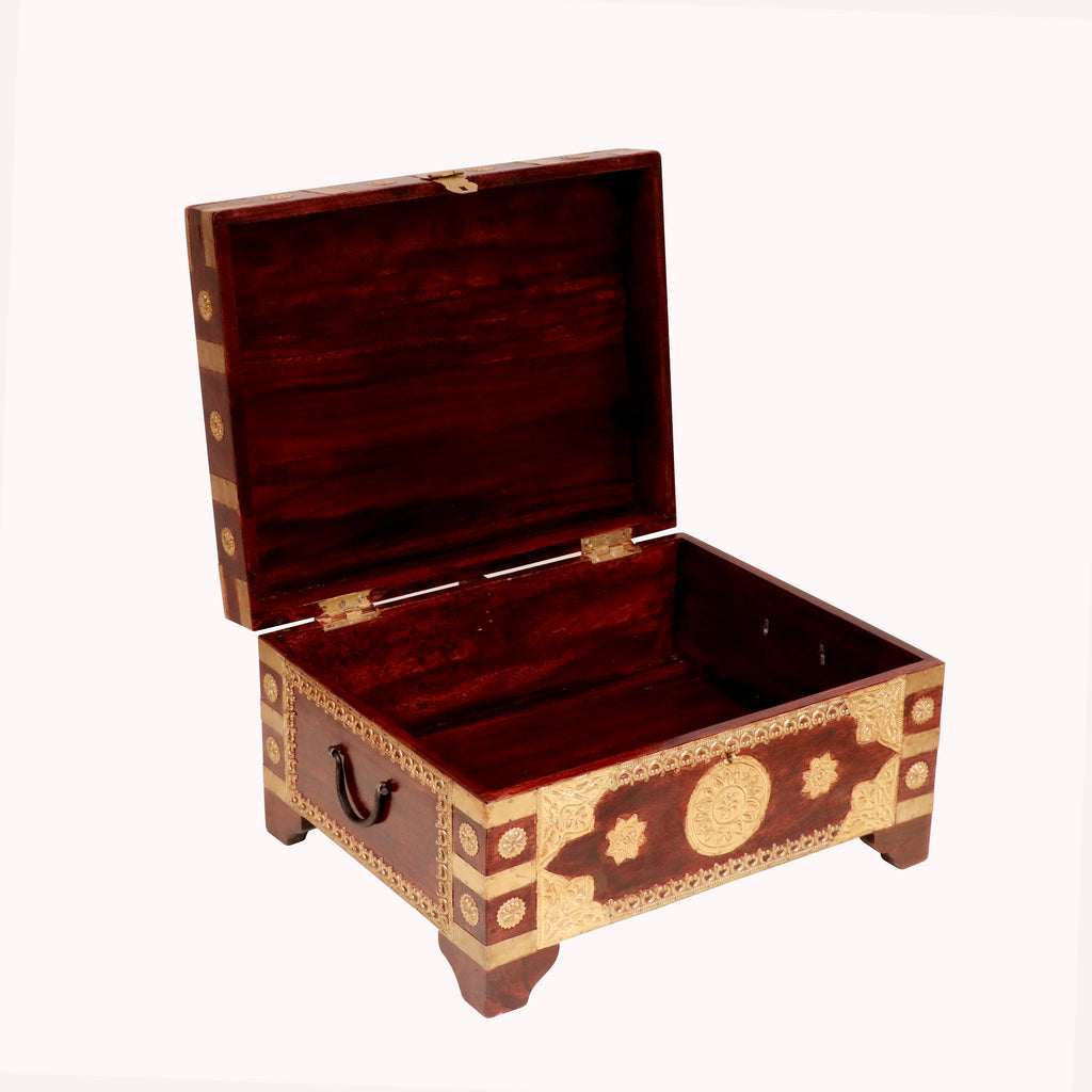 Elodie Solid Wood Storage Box — view 2