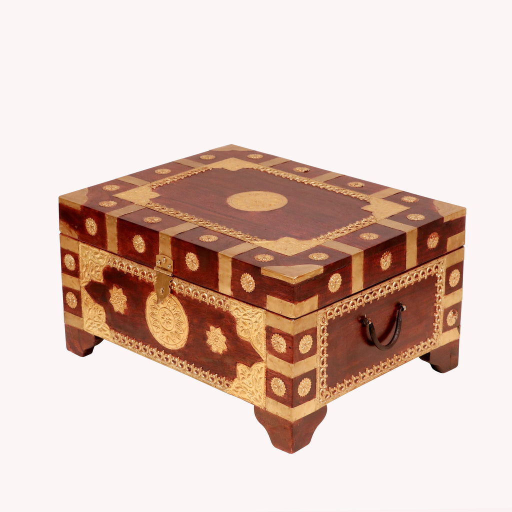 Elodie Solid Wood Storage Box — view 3