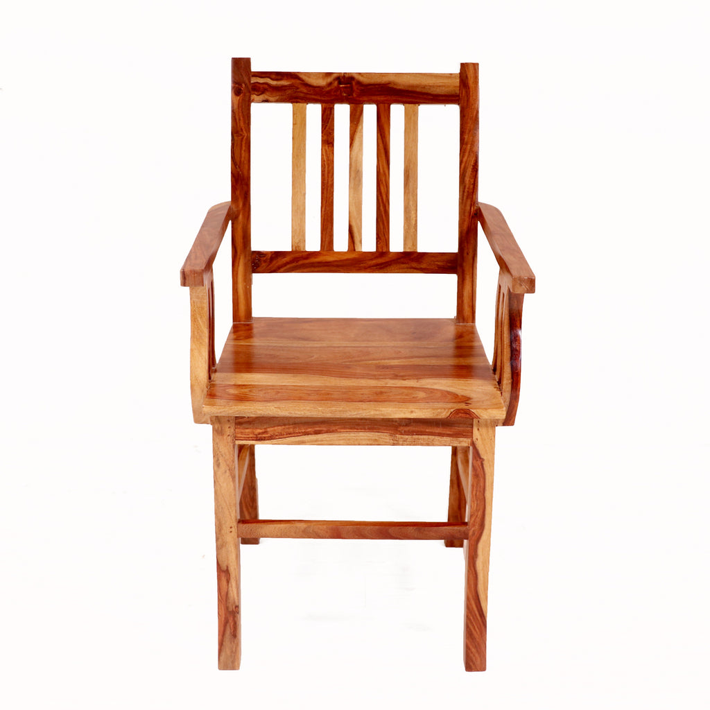 Lumi Solid Wood Armchair — view 2