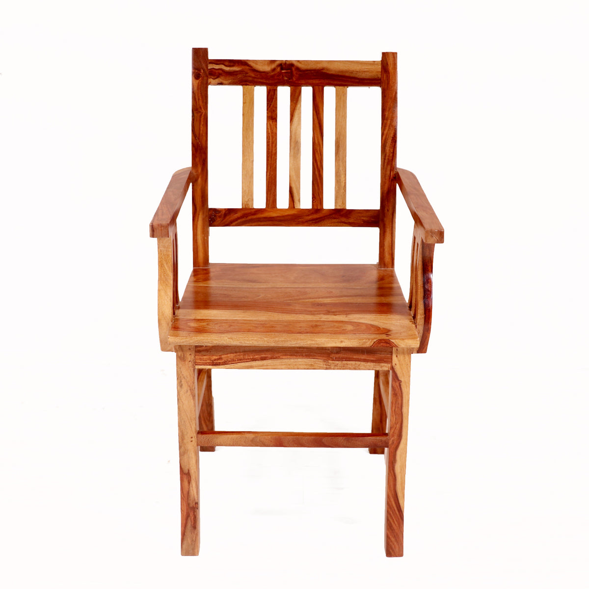 Lumi Solid Wood Armchair — view 2