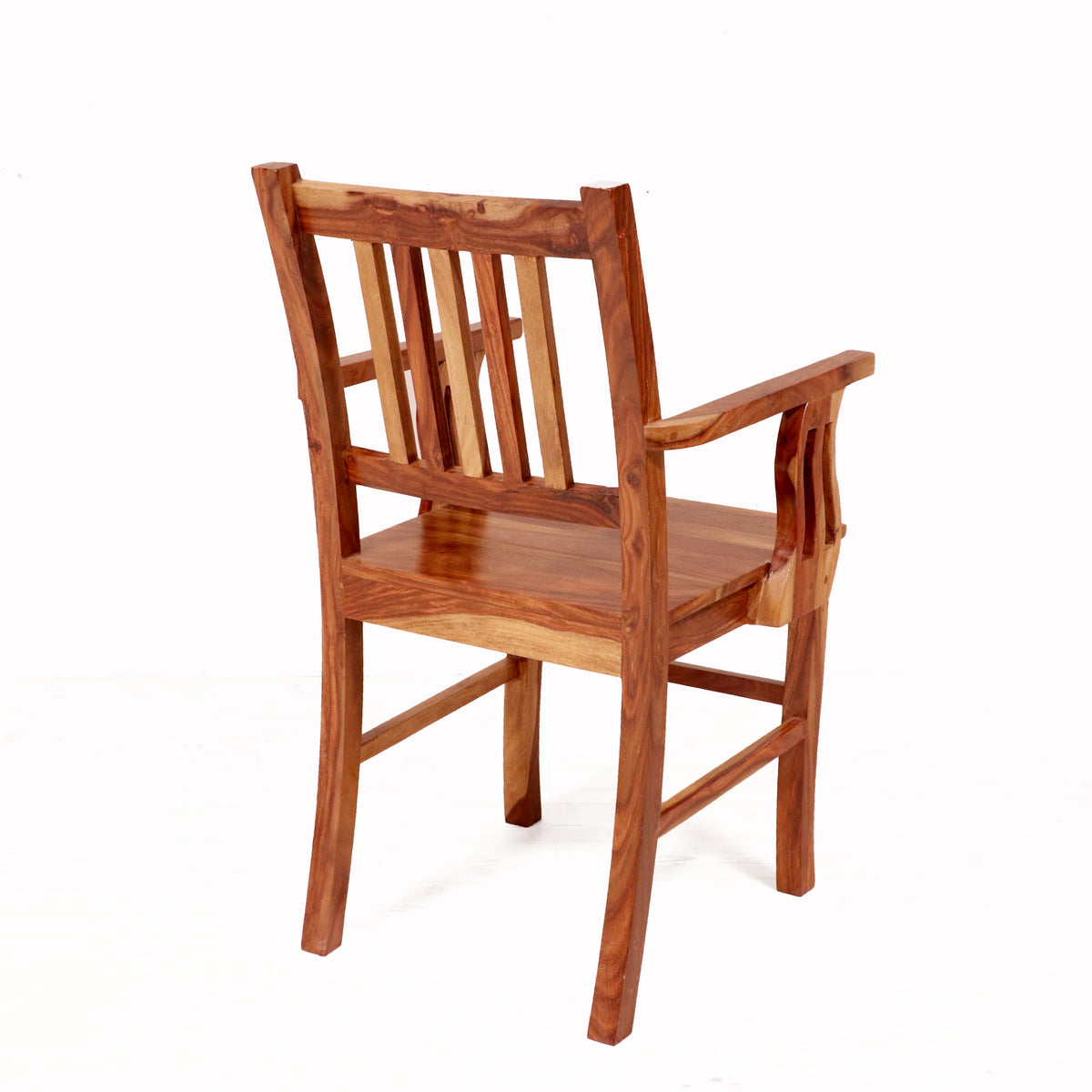 Lumi Solid Wood Armchair — view 3