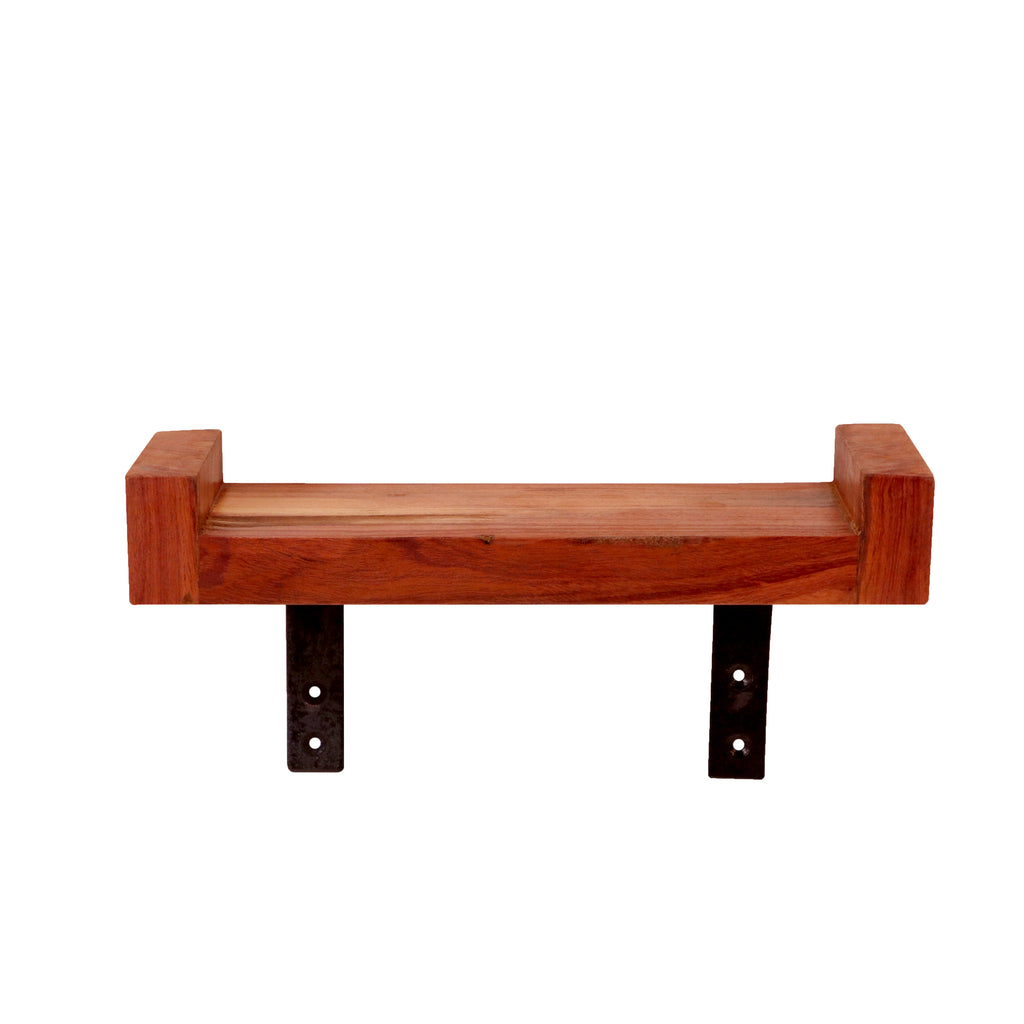 Cleo Solid Wood Wall Shelf — Set of 2 — view 5