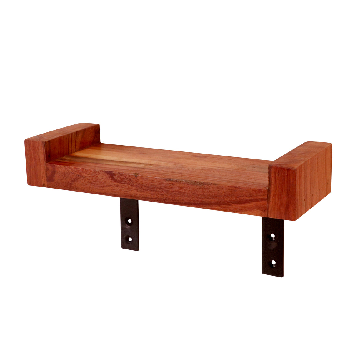 Cleo Solid Wood Wall Shelf — Set of 2 — view 1