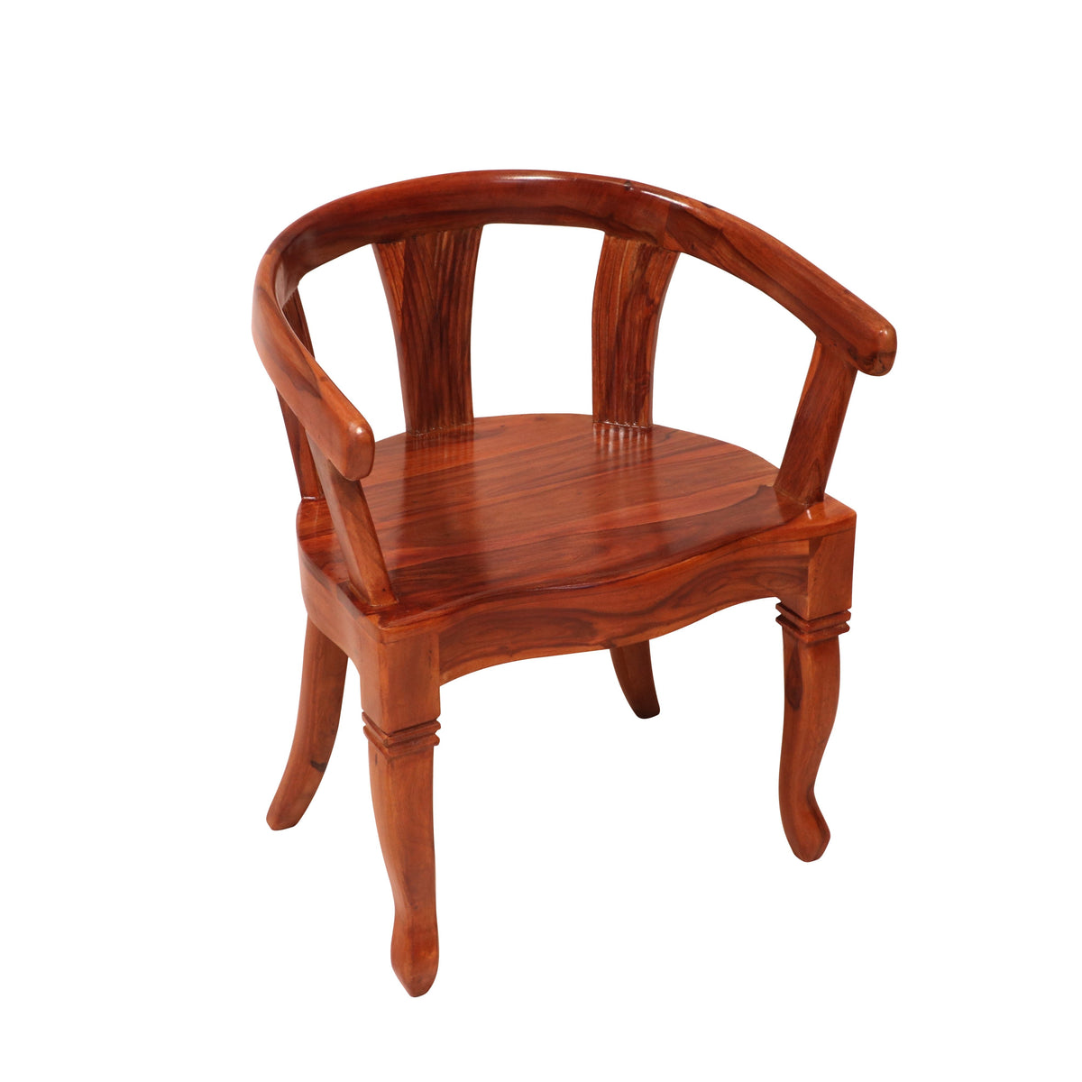 Iris Solid Wood Armchair — view 2