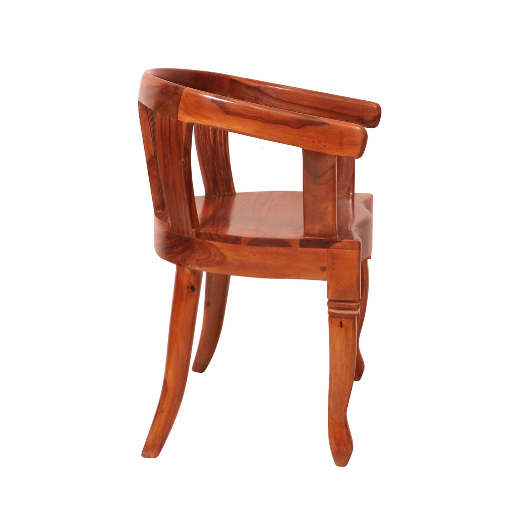Iris Solid Wood Armchair — view 3