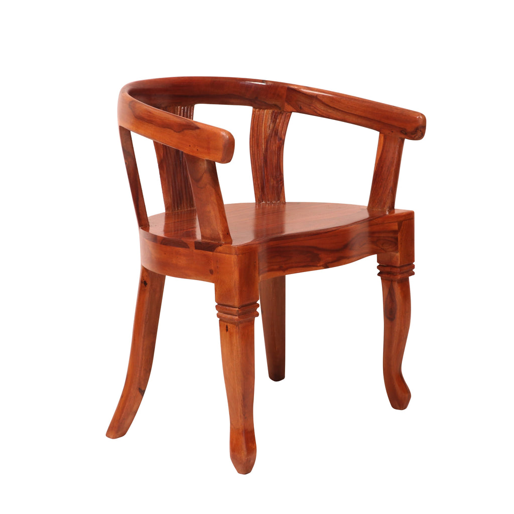 Iris Solid Wood Armchair — view 4