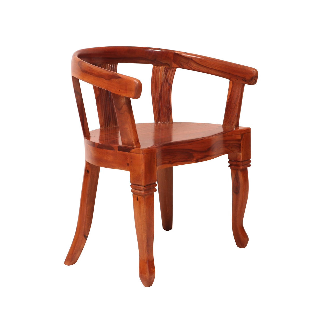 Iris Solid Wood Armchair — view 4