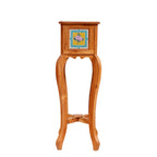 Piper Curved Tiled Side Table — view 2