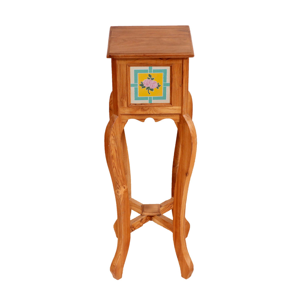 Piper Curved Tiled Side Table — view 1