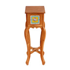 Piper Curved Tiled Side Table — view 1