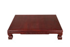 Arden Solid Wood Low Dining Table — view 3