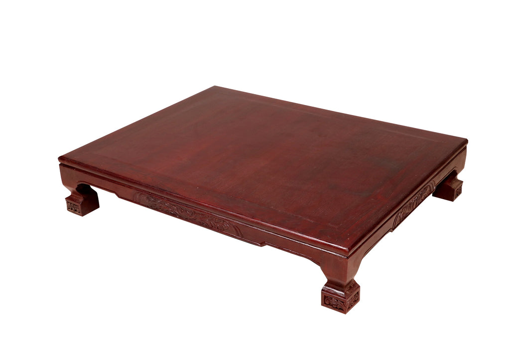 Arden Solid Wood Low Dining Table — view 2