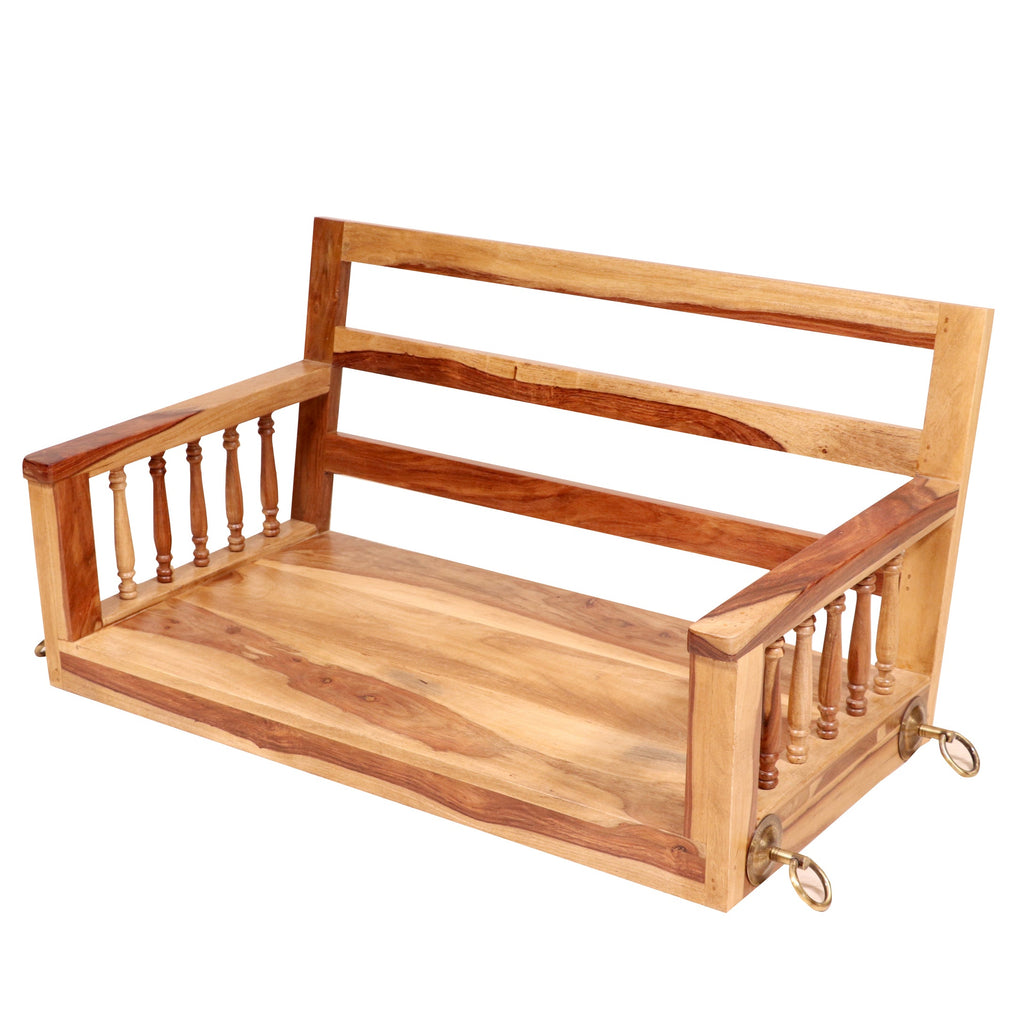 Vera Solid Wood Hanging Swing — view 1